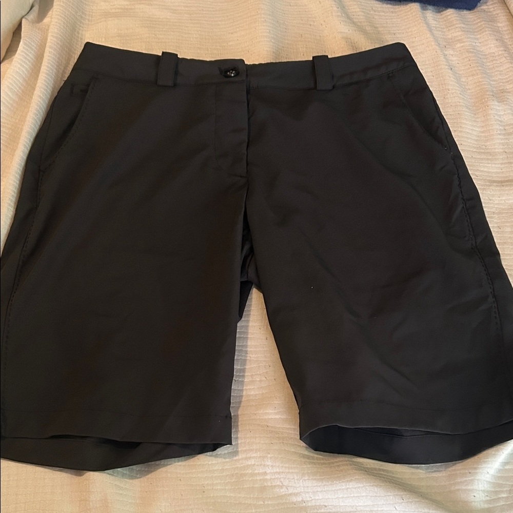 Nike Men's Charcoal Flat Front Shorts